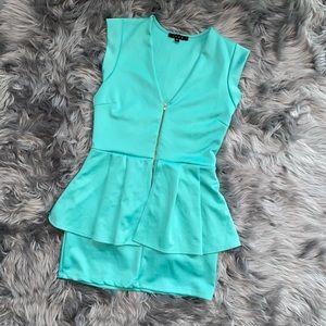 Brand New Peplum mini-dress